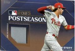 Bryson Stott [Gold] #PPR-BS Baseball Cards 2024 Topps Postseason Performance Relic Prices