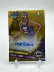 Angel Reese [Gold] #BCPA-AR Basketball Cards 2023 Bowman Chrome University Prospects Autographs Prices