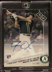 Matt Olson [Autograph] #624A Baseball Cards 2017 Topps Now Prices