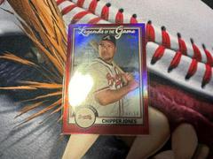 Chipper Jones [Red] #LG-17 Baseball Cards 2023 Topps Legends of the Game Prices