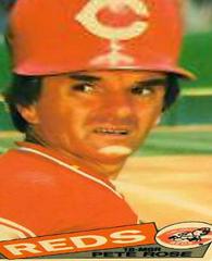 Pete Rose #600 Baseball Cards 1985 Topps Tiffany Prices