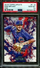 Kris Bryant #F-9 Baseball Cards 2016 Topps Update Fire Prices