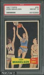 Vern Mikkelsen #28 Basketball Cards 1957 Topps Prices