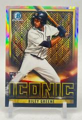 Riley Greene #BI-22 Baseball Cards 2023 Bowman Chrome Iconic Prices