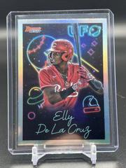 Elly De La Cruz [Atomic] #UFO-5 Baseball Cards 2022 Bowman's Best UFO Prices