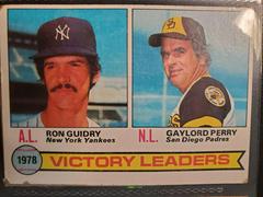 Victory Leaders [R. Guidry, G. Perry] #5 Baseball Cards 1979 Topps Prices