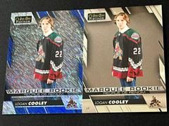 Logan Cooley [Blue Traxx] Hockey Cards 2023 O-Pee-Chee Platinum Preview Prices