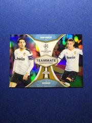 Rodrigo, Dani Parejo [Gold Refractor] #TS-PR Soccer Cards 2019 Topps Chrome UEFA Champions League Teammate Sensations Prices