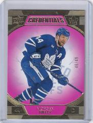 Morgan Rielly [Pink] #84 Hockey Cards 2022 Upper Deck Credentials Prices