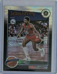 Julius Erving [Black Pulsar] Basketball Cards 2019 Panini Hoops Premium Stock Prices