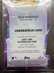 Julio Rodriguez #SCBA-JRZ Baseball Cards 2023 Stadium Club Autographs Prices