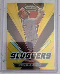 Paul Goldschmidt [Gold Prizm] Baseball Cards 2022 Panini Prizm Sluggers Prices