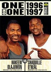 Olajuwon vs. O'Neal One on One #357 Basketball Cards 1996 Collector's Choice Prices