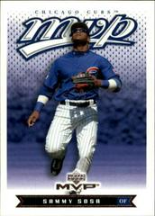 Sammy Sosa #37 Baseball Cards 2003 Upper Deck MVP Prices
