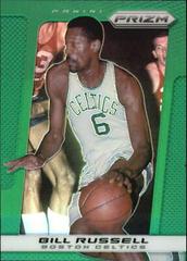 Bill Russell [Green Prizm] Basketball Cards 2013 Panini Prizm Prices