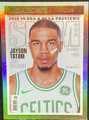 Jayson Tatum [Winter Holo] #218 Basketball Cards 2021 Panini Hoops SLAM Prices