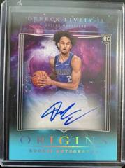 Dereck Lively II [Turquoise] #27 Basketball Cards 2023 Panini Origins Rookie Autograph Prices