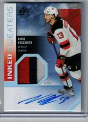 Nico Hischier [Patch] Hockey Cards 2021 SP Game Used Inked Sweaters Autograph Prices
