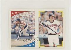 Nolan Ryan, Brian Downing Baseball Cards 1986 Topps Stickers Prices