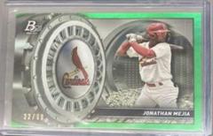 Jonathan Mejia [Green] Baseball Cards 2023 Bowman Platinum Treasures in the Vault Prices