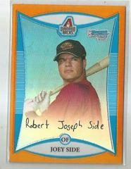 Joey Side #BCP109 Baseball Cards 2008 Bowman Chrome Prospects Prices