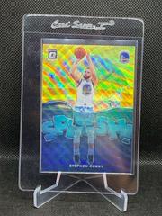 Stephen Curry [Gold Wave] Basketball Cards 2019 Panini Donruss Optic Splash Prices