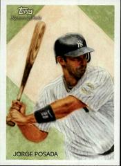 Jorge Posada Baseball Cards 2010 Topps National Chicle Prices