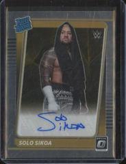 Solo Sikoa #RR-SSK Wrestling Cards 2022 Panini Chronicles WWE Donruss Optic Rated Rookie Signatures Prices