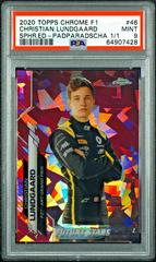 Christian Lundgaard [Sapphire] #46 Racing Cards 2020 Topps Chrome Formula 1 Prices