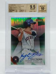 Kyle Tucker [Green Refractor] Baseball Cards 2015 Bowman's Best of Autographs Prices