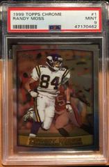 Randy Moss Football Cards 1999 Topps Chrome Prices