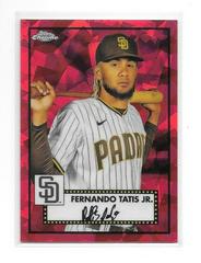 Fernando Tatis Jr. [Red Refractor] #1 Baseball Cards 2021 Topps Chrome Prices