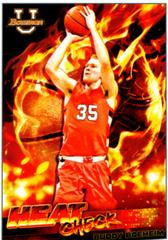 Buddy Boeheim [Orange] #HC-1 Basketball Cards 2021 Bowman University Heat Check Prices