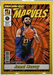 Jamal Murray [Gold] #8 Basketball Cards 2023 Panini Donruss Net Marvels Prices