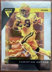 Christian Watson #FX-8 Football Cards 2022 Panini Chronicles Flux Rookies Prices