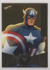 Captain America [Gold] Marvel 2022 Metal Universe Spider-Man Prices