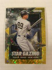 Aaron Judge [Gold Donut Circles Prizm] #SG-9 Baseball Cards 2020 Panini Prizm Star Gazing Prices