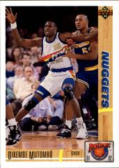 Dikembe Mutombo Basketball Cards 1992 Upper Deck Rookie Standouts Prices