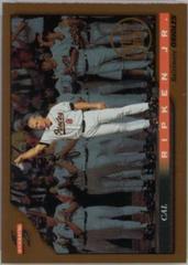 Cal Ripken Jr. [Series 1 Artist's Proof] #52 Baseball Cards 1996 Score Dugout Collection Prices