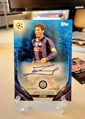Javier Zanetti [Blue Icy Foilboard] #A-JZ Soccer Cards 2023 Topps UEFA Club Autograph Prices