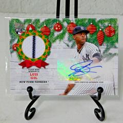 Luis Gil Baseball Cards 2022 Topps Holiday Autograph Relics Prices