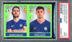 Christian Pulisic, Jorginho [Gray Back] Soccer Cards 2019 Panini FIFA 365 Prices