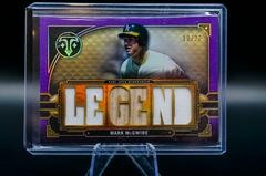 Mark McGwire [Amethyst] #RL-MM Baseball Cards 2022 Topps Triple Threads Relics Legends Prices