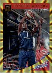 Elizabeth Williams [Press Proof Gold Laser] Basketball Cards 2019 Panini Donruss WNBA Prices