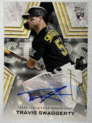 Travis Swaggerty #BSA-TSW Baseball Cards 2023 Topps Series 1 Stars Autographs Prices