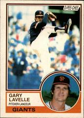 Gary Lavelle #376 Baseball Cards 1983 O Pee Chee Prices
