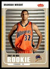 Brandan Wright #231 Basketball Cards 2007 Fleer Prices