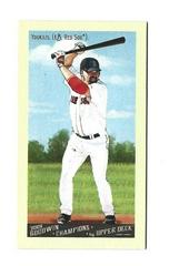 Kevin Youkilis [Mini] #23 Baseball Cards 2009 Goodwin Champions Prices