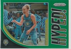 Courtney Vandersloot [Prizm Green] Basketball Cards 2020 Panini Prizm WNBA Get Hyped Prices