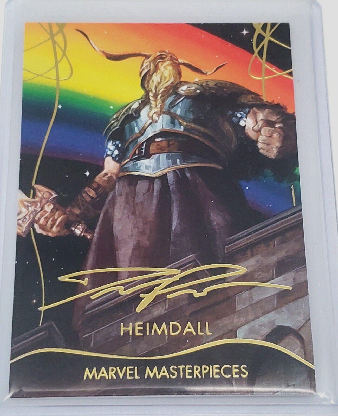 Heimdall [Gold Foil] #15 Marvel 2020 Masterpieces